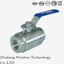 2-PC High Pressure Female Threaded Stainless Steel Ball Valve